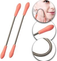 Generic Skin Care Accessories Set For Face Facial Hair Removal With 2Pcs Epilators Coils Removers Handheld Episticks Springs Threaders Removing Tools