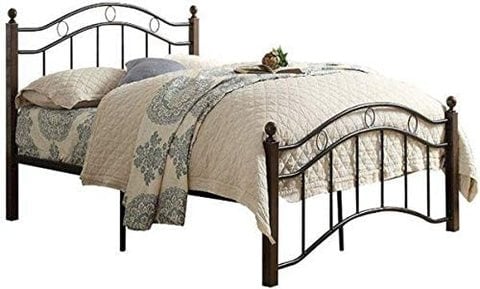 Queen bed on sale frame steel