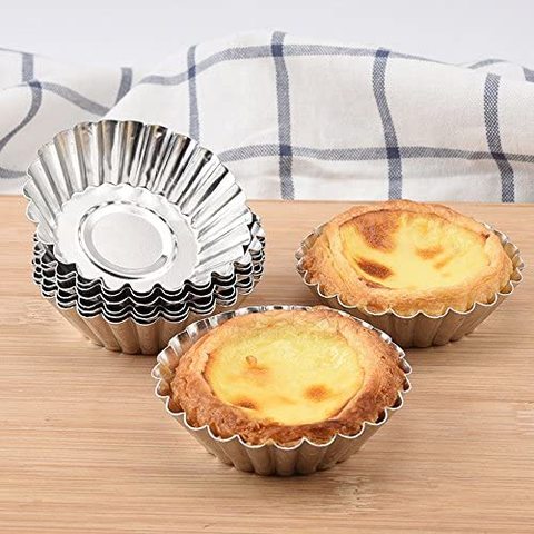 1000Pcs Paper Egg Tart Cookie Liners White Black Red Brown Yellow Plain  Solid Muffin Kitchen Baking Cup Dessert Cake Mold Bakery