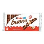 اشتري كيندر بوينو ألواح شوكولاته الحليب في ويفر مع كريمة البندق 21.5 غرام حزمة من 10 في الامارات