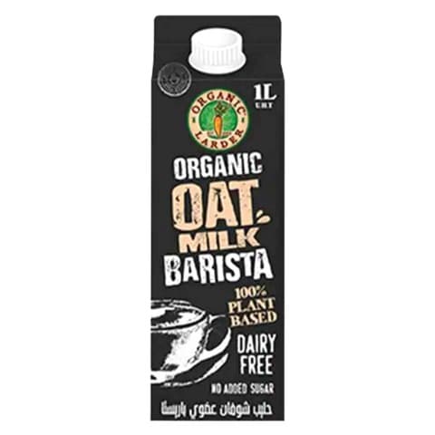 Organic Larder Barista Oats Milk 1L