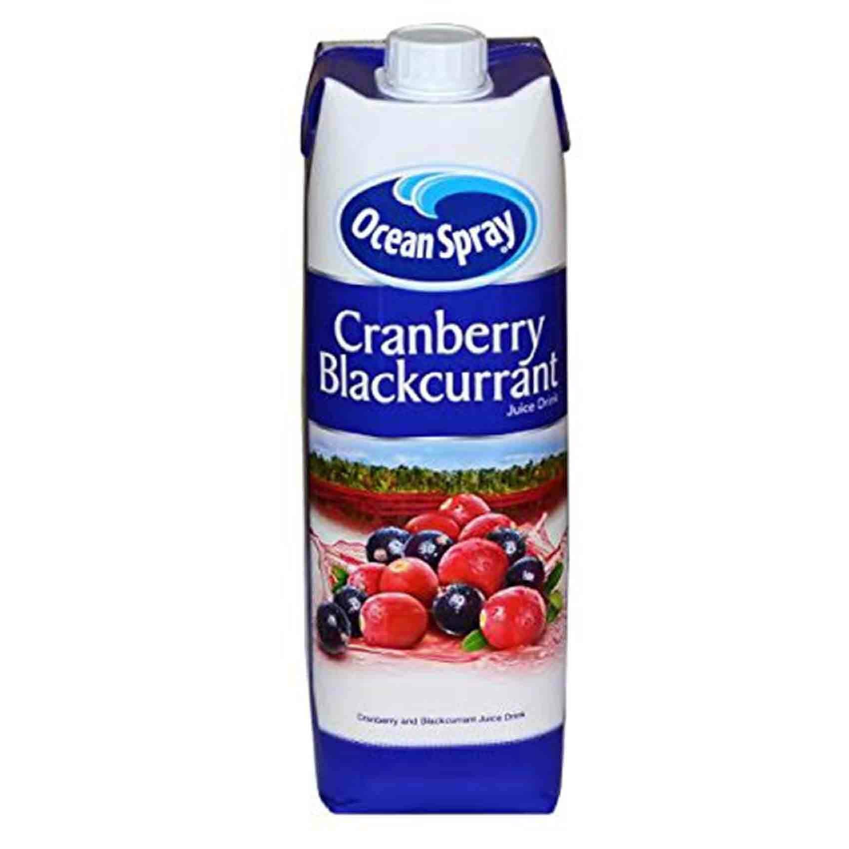 Buy Ocean Spray Cranberry And Blackcurrant Juice 1L Online Shop