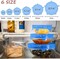 Generic 6 Pieces Reusable Kitchen Tools Bowl Cover Pan Lid - Premium Stretch Silicone Lids