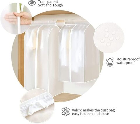 Buy Jjone 2Pcs Garment Clothes Cover Protector Storage Bag