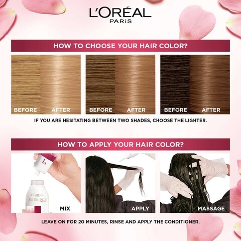 Buy L'Oreal Paris Excellence Cream Triple Care Permanent Hair Colour 8  Light Blonde Online - Shop Beauty & Personal Care on Carrefour UAE