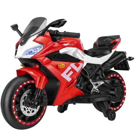 Red discount kids motorbike