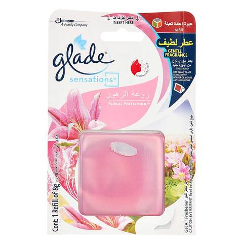 Glade-Glass Scent Floral Sensation Refill 8g