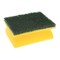 Scotch-Brite Heavy Duty Classic Nail Saver Scrub Sponge 2+1 Free General Purpose Cleaning Food Safe. Promo Pack 3 units/pack