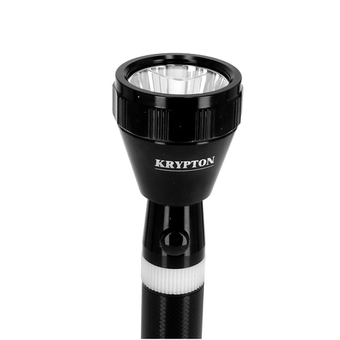 Krypton Rechargeable LED Flashlight 5Pc - High Power Super Bright Cree LED Torch Light - Built-In 1500mAh Battery, USB Charging, 3 Hours Working- For Camping Hiking Trekking