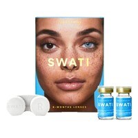 Swati Cosmetics Contact Lenses 6 Months Aquamarine