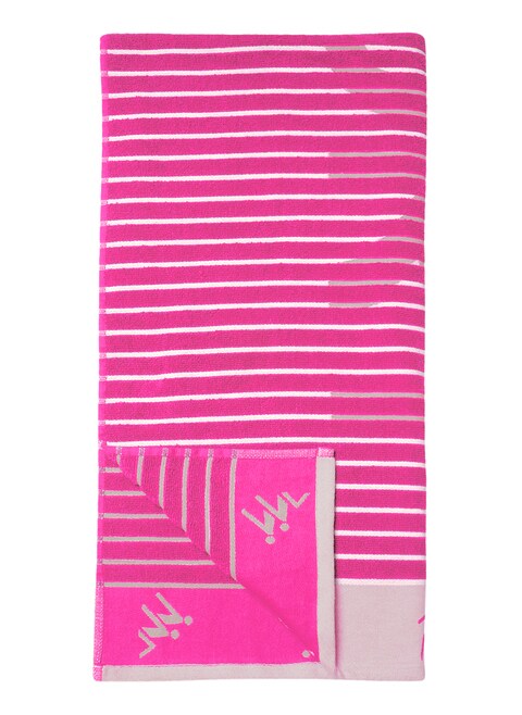 100% Cotton 460 Gsm Jacquard Bath Towel 70 X 140cm-Multicolour