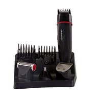 Olsenmark 7-in-1 Rechargeable Multi Grooming Kit - Ultimate Grooming Shaver/Trimmer Set - Nose/Ear Trimmer, Shaver, Precision Trimmer, Beard Trimmer &amp;Hair Clipper