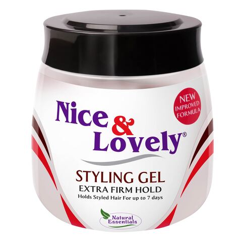Nice & Lovely Extra Firm Hold Styling Gel 295g