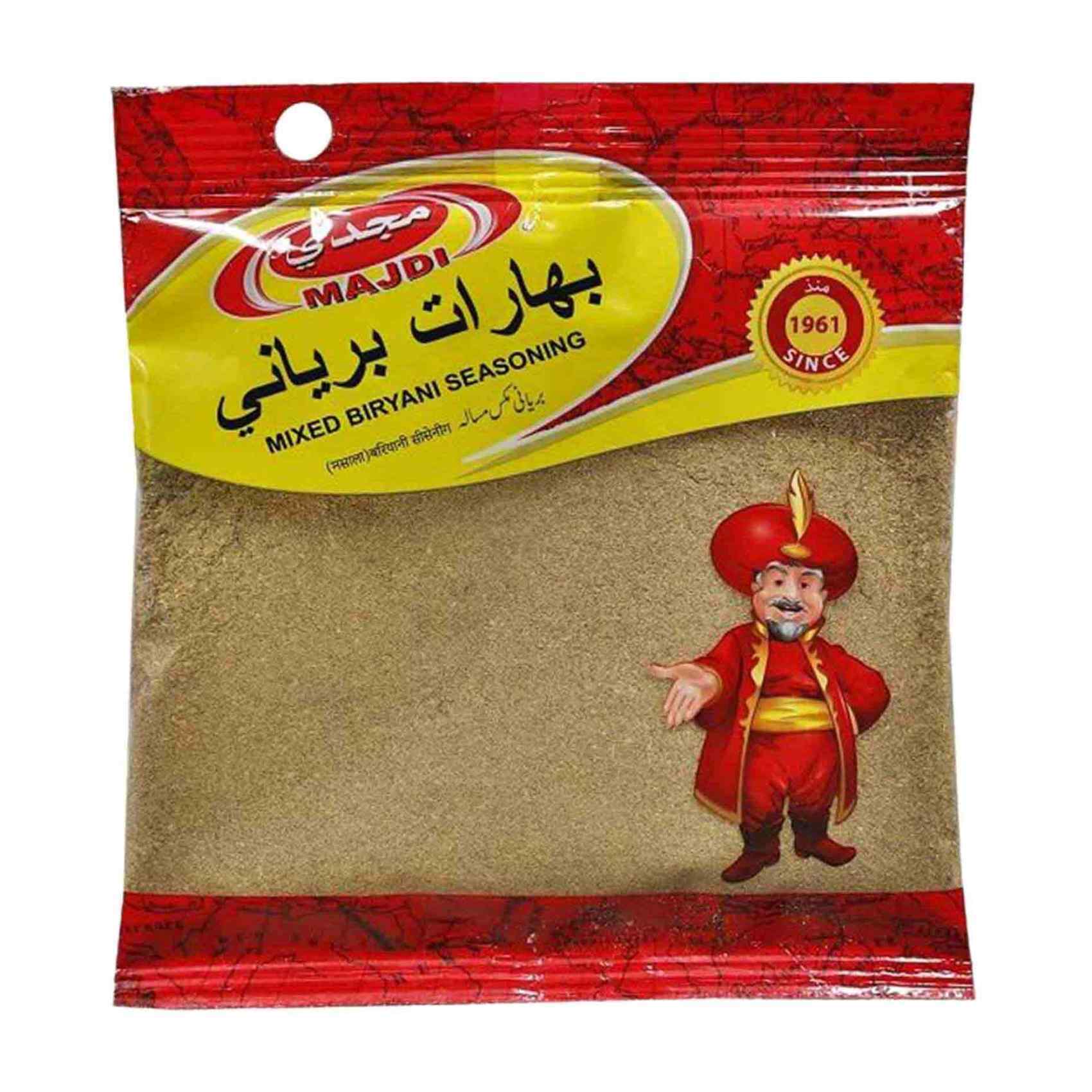 Buy Majdi Mixed Biryani Spices Powder 90g Online Shop Food Cupboard On Carrefour Uae