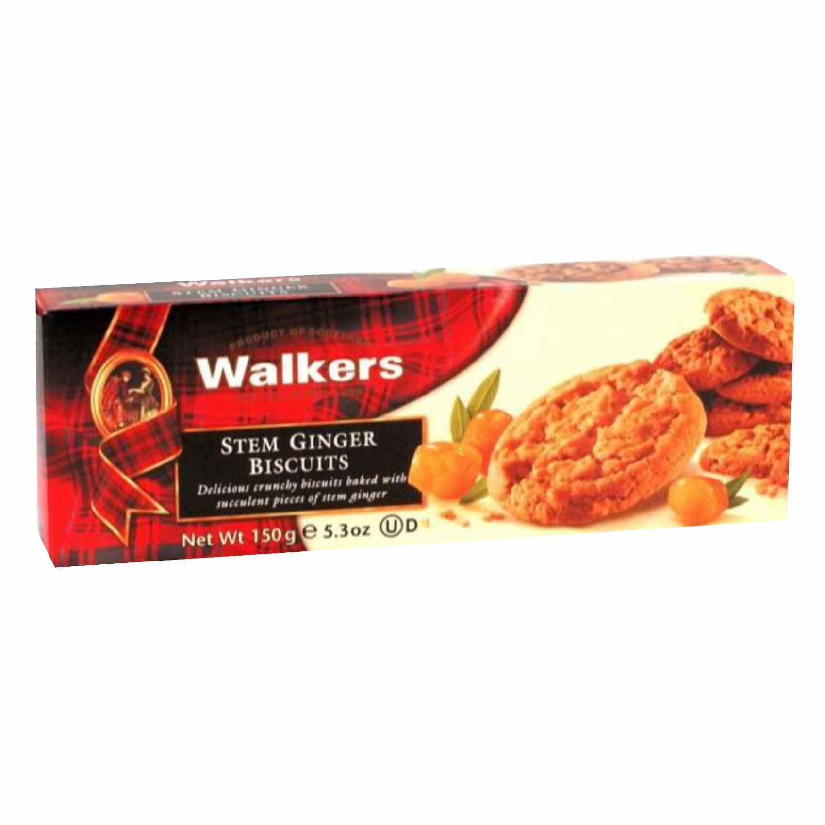 Buy Walkers Stem Ginger Biscuits 150g Online Shop Food Cupboard on Carrefour UAE
