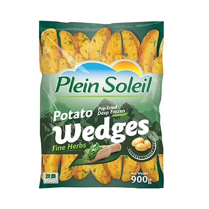Plein Soleil Potato Wedges Herbs 900GR