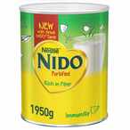 Buy Nestle Nido Fortified Milk Powder Rich In Fiber Tin 1950g in UAE