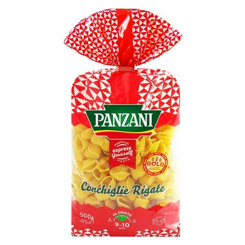 Panzani Conchiglie Rigate Pasta 500g