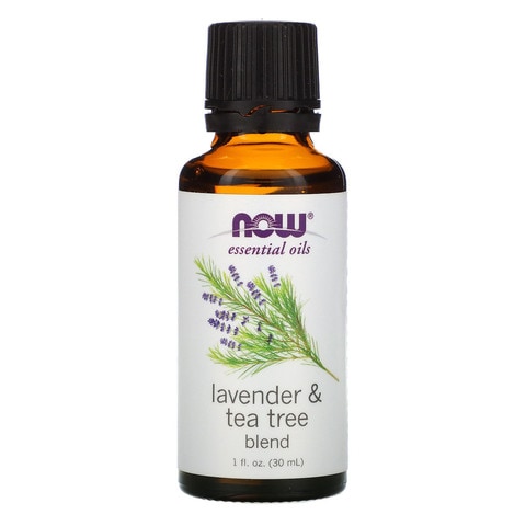 NOW Essentials Lavender And Tea Tree Blend Clear 30ml