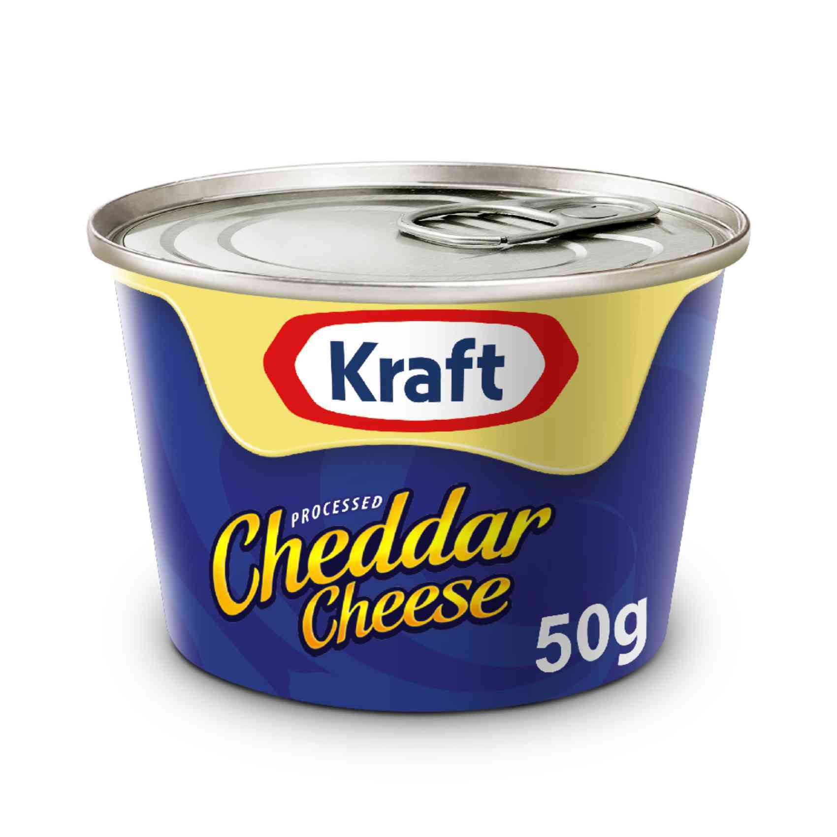 Buy Kraft Cheddar Cheese Can 50g Online Shop Fresh Food on Carrefour UAE