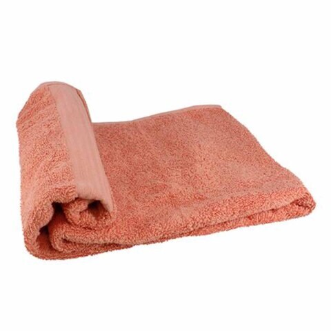 Peach color bath online towels