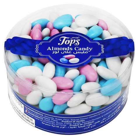 Tops Candy Almond 450 Gram