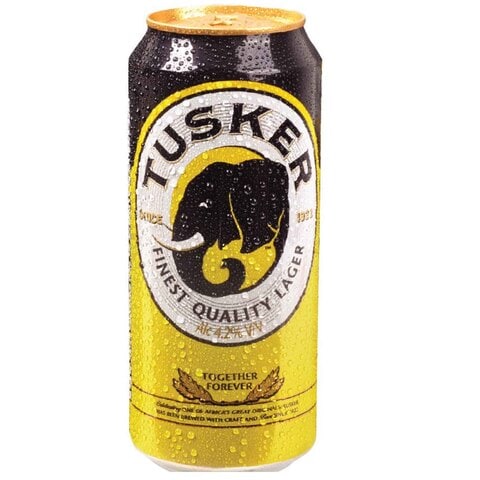 Tusker Finest Quality Lager Beer 500Ml