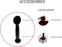 Mebashi Espresso Coffee Maker Ecm-2026, 1.25L / 20Bar Pressure (White)