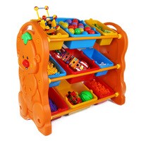 XIANGYU kids toys storage basket, three layers storage shelve, convenient simple storage product for kids