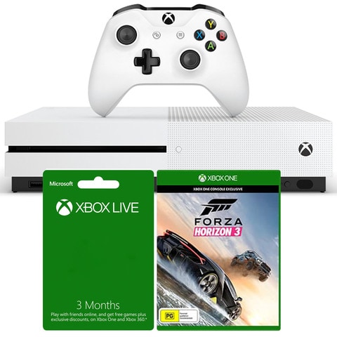 Ontbering patrouille chaos Buy Microsoft Xbox One S 1Tb Console + Forza Horizon 3+3 Months Live Online  - Shop Electronics & Appliances on Carrefour UAE