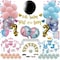 Gender Reveal Party Supplies Kit By Sweet Serenity Cute Gender Revealing Decorations Set For Baby Shower Exciting Boy &amp; Girl Balloons With Confetti, Photo Props, Banners, Stickers &amp; More