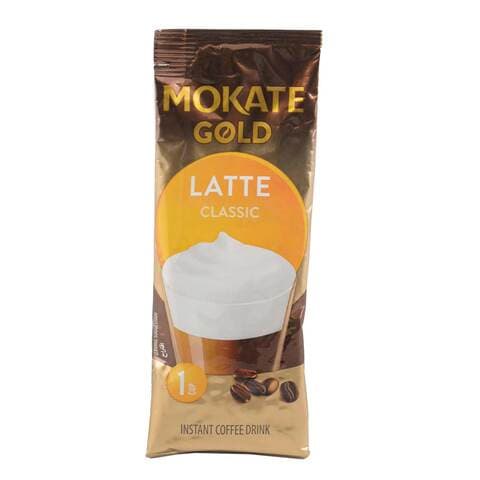 Buy Mokate Gold Latte Classic 18 Gram Online - Shop Beverages on Carrefour  Jordan