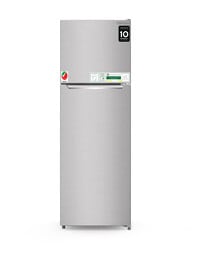 Bompani Top-Mounted 390L Refrigerator, Electronic Control, Stylish Design, Recessed Handle, With One Year Full Warranty And 5 Year Compressor Warranty - BR390SSN Silver
