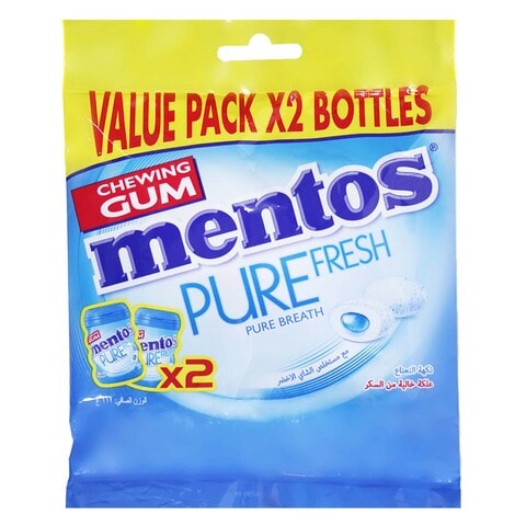 Mentos Pure Fresh Fresh Chewing Gum 32 count Pack of 2 price in UAE ...