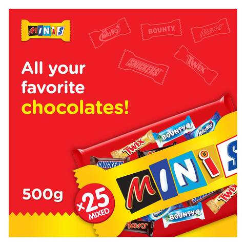 MARS Best Of Minis Chocolate Bag 500g