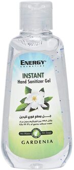 Buy Energy Hand Sanitizer Gardenia With Beads, 80 ml in Saudi Arabia