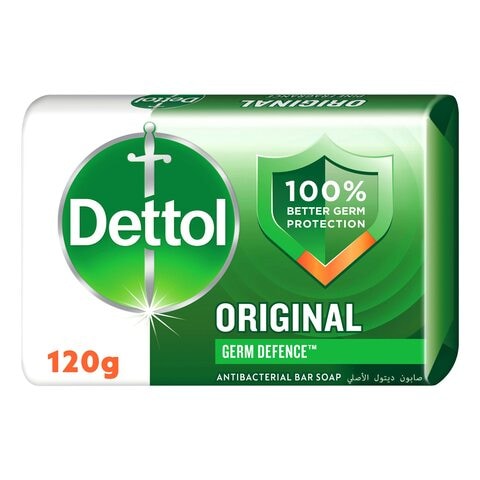Dettol Original Anti Bacterial Bar Soap 120g