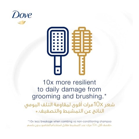 Dove Shampoo for Frizzy and Dry Hair Nourishing Oil Care Nourishing Care for up to 100% Smoother Hair 400ml