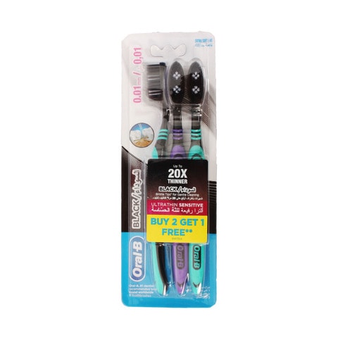 Oral B Toothbrush Ultra Thin Sensitive 3&#39;s