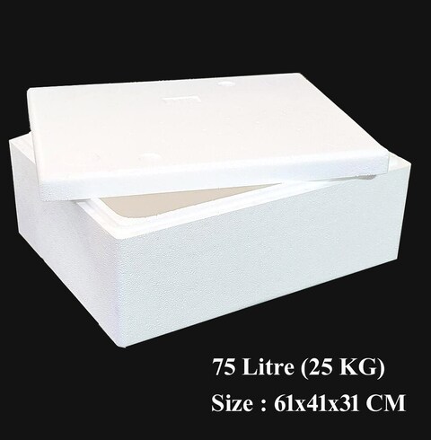 Buy ALSAQER-Thermocoal Ice Box-(75Litre-25KG)Thermocoal Cool Box