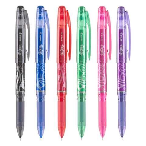 Pilot Frixion Point Erasable Gel Ink Pen 0.5mm 6 PCS