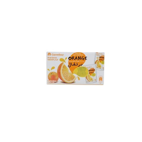 كارفور عصير بنكهة البرتقال 200 مل 10 حبات