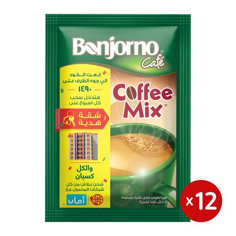 Bonjorno Coffee Mix Miga - 12 Gm - 12 Pieces