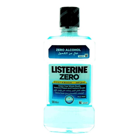 Listerine Mouthwash Zero Alcohol 250 Ml