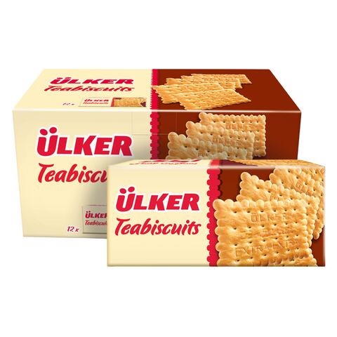 Buy Ulker Tea Biscuit 160g X12 in Saudi Arabia
