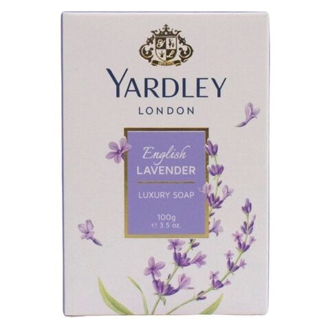 Yardley London English Lavender Luxury Soap 100g Purple