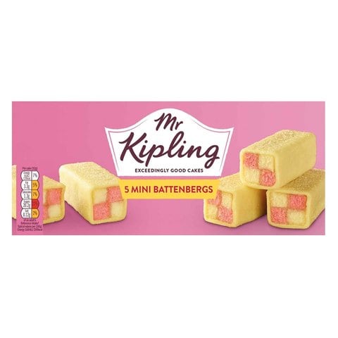 Mr. Kipling Mini Battenbergs 5 PCS price in UAE | Carrefour UAE ...