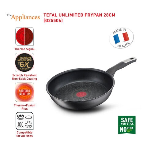 Tefal Unlimited Non-Stick Induction 28cm Frypan