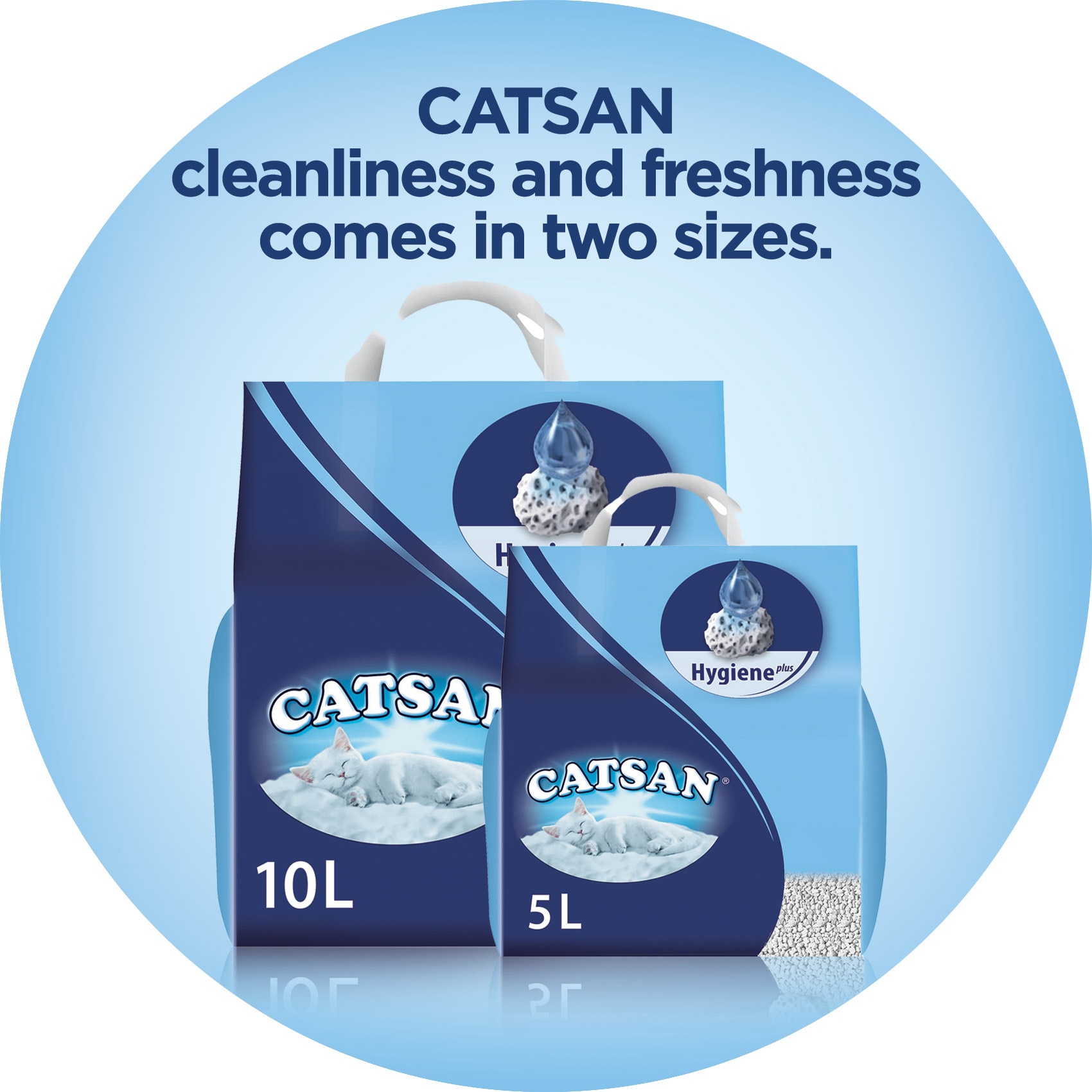 Buy Catsan Hygiene Cat Litter 10L Online Shop on Carrefour UAE