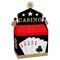 Generic Las Vegas - Treat Box Party Favors - Casino Party Goodie Gable Boxes - Set Of 12